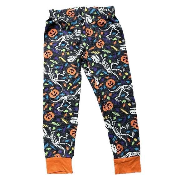 Tahari Kids Halloween Footie Set - Green & Orange & Black - Picture 4 of 6